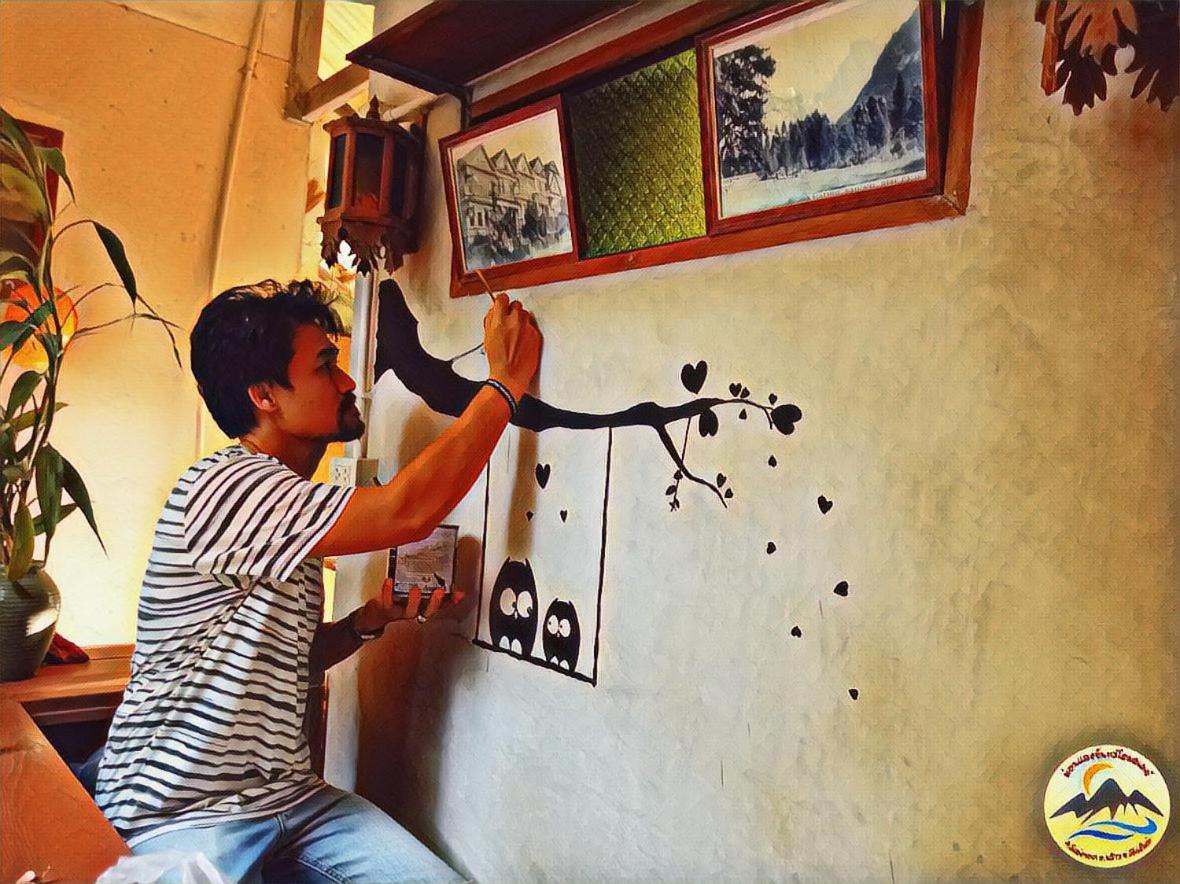 Mon Saeng Jun Homestay Ban Na Meng Exterior foto